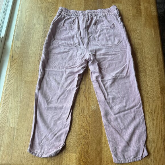 American Eagle Pink Slouchy Pants NO BELT Size 8 Short - Picture 6 of 14